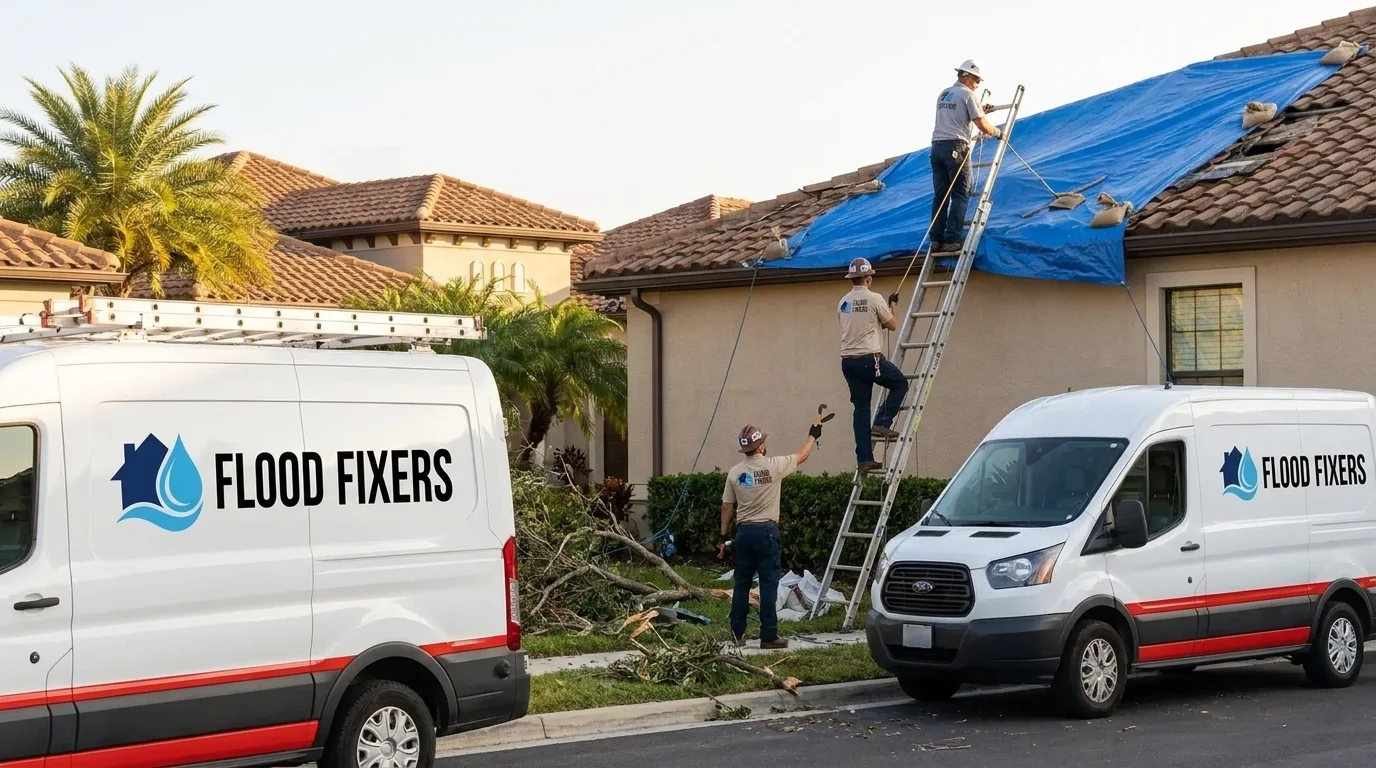 24/7 Emergency Storm Damage Restoration in San Diego